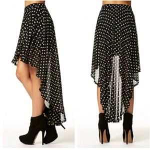 Polka dot skirt